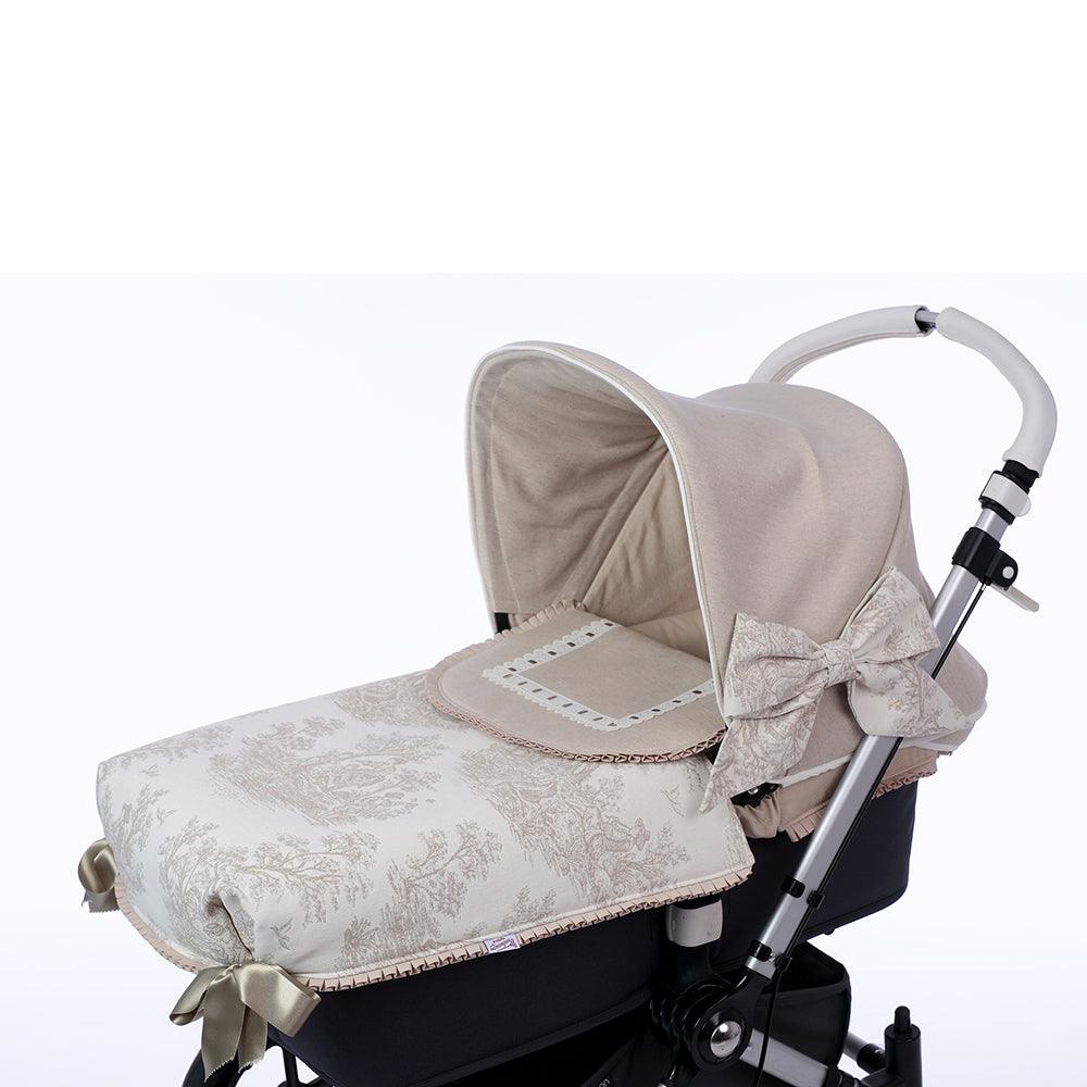 Colcha Capazo A Medida Carro Bebé 100 Toile By Nanetes - Nanetes #